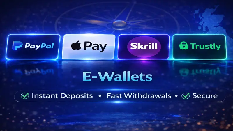 PayPal Apple Pay Trustly Skrill e-wallet casino payments UK